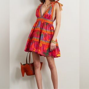 FARM Rio Good Vibes Mini Dress